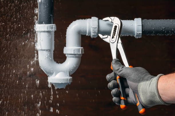 Professional Sewer Line Repair technician working in Waterbury, CT